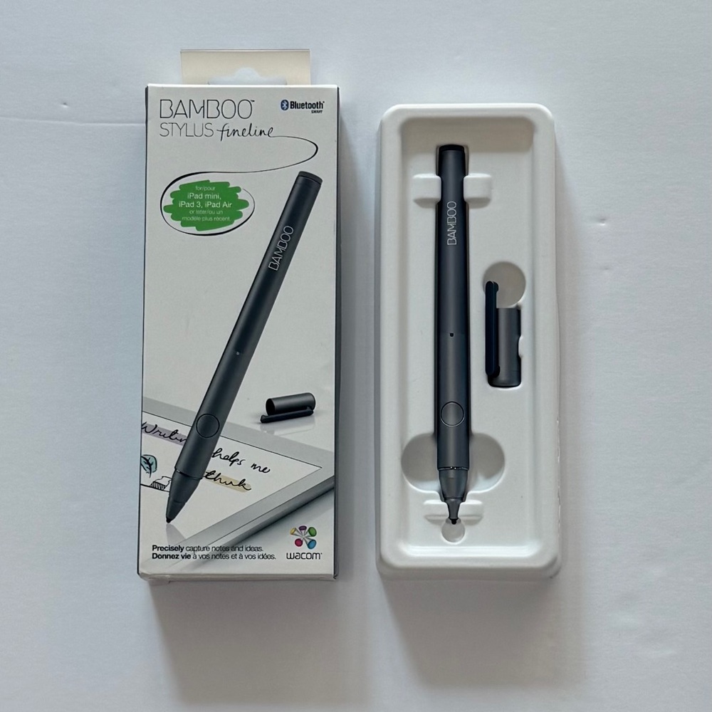 Bamboo Stylus Fineline - Black